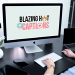 Blazing Hot Captions Logo