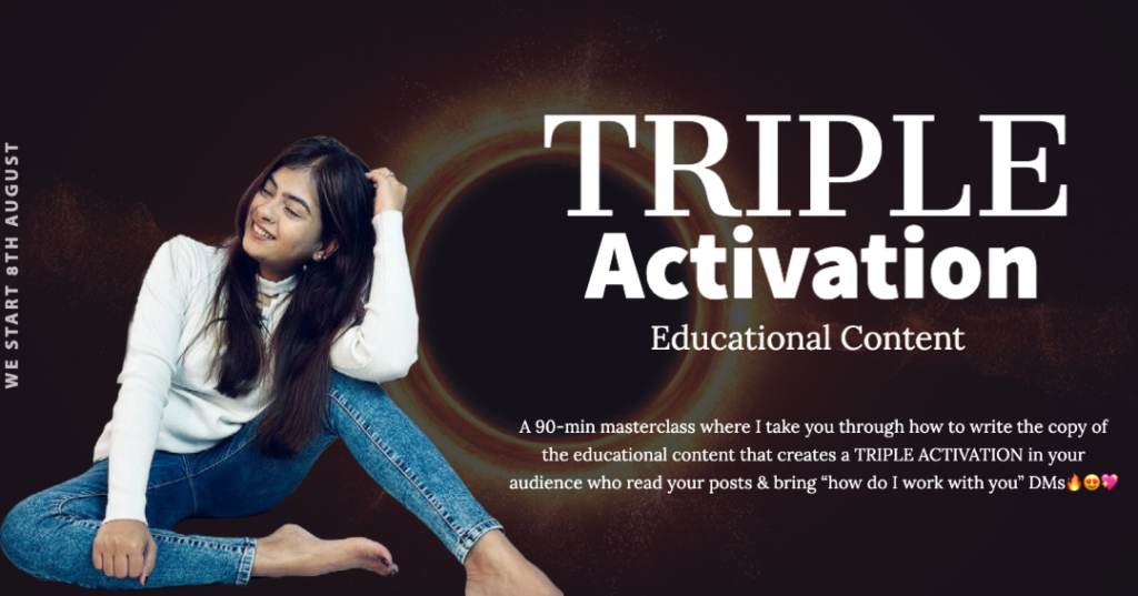 Triple Activation Branding