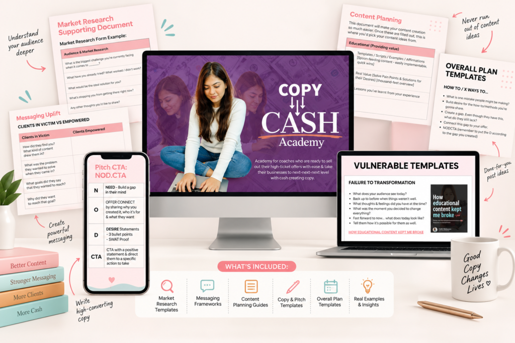 Copy to Cash Academy